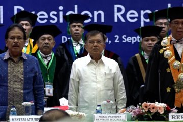 Wapres JK ajak mahasiswa Aceh jaga perdamaian