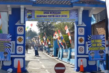 Kampung tertib lalu lintas Temanggung