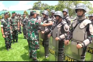 Siagakan 500 personel, Pangdam pastikan TNI kawal keamanan di Sultra