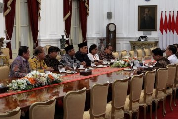 Tokoh agama bertemu Jokowi bahas karhutla hingga demonstrasi mahasiswa