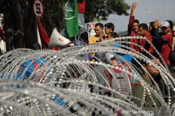 Aksi mahasiswa Makassar