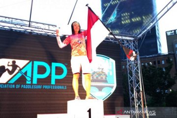 Didukung BPJS-TK atlet SUP Indonesia juara di Osaka