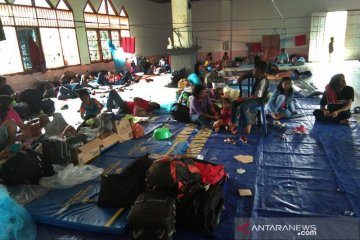 300 lebih pengungsi Wamena ditampung di tongkonan Kotaraja