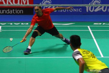 Sony Dwi Kuncoro melaju ke babak dua Indonesia Masters 2019