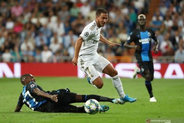 Liga Champions: Real Madrid bermain imbang lawan Club Brugge 2-2