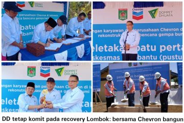 Chevron gandeng Dompet Dhuafa bangun Pustu Plus di Lombok