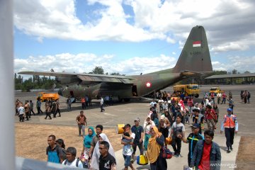 Pengungsi kerusuhan Wamena kembali ke daerah asal