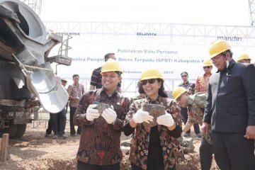 Bank Mandiri-Pertamina bangun pengolah beras terpadu di Kebumen