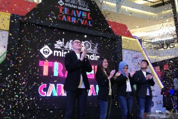 Mister Aladin buka rute penerbangan internasional dalam travel fair