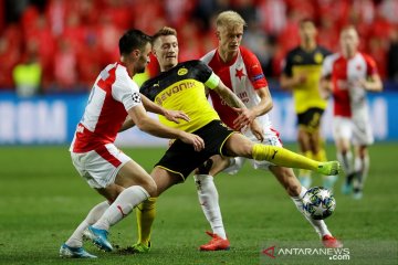 Dortmund lampiaskan kekesalan kepada Slavia