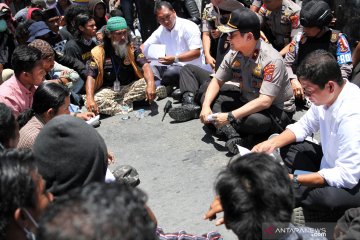 Kapolda Sultra temui mahasiswa Universitas Haluoleo