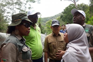 Belajar pengelolaan hutan, Pemerintah Mozambik-FAO datang ke Sulteng