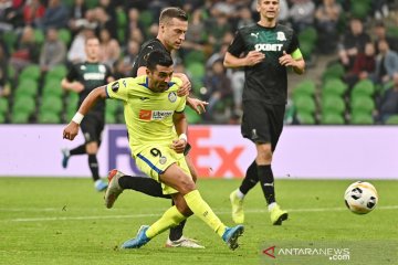 Dwigol Angel Rodriguez menangkan Getafe kala Basel imbangi Trabzonspor