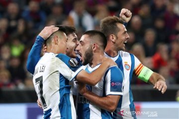 Espanyol pecundangi CSKA, Ludogorets menang dengan 10 pemain