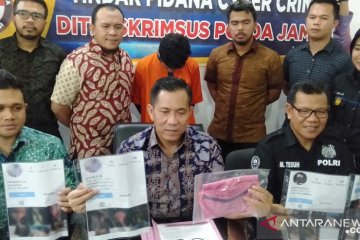 Polda Jambi tangkap penyebar foto bugil di Palembang