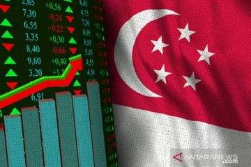 Bursa saham Singapura berakhir melonjak 4,32 persen