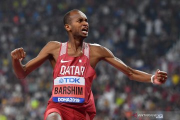 Mutaz Barshim pertahankan gelar juara dunia lompat tinggi