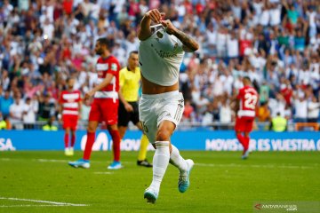 Real Madrid kalahkan Granada, Hazard cetak gol perdana