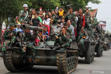 Semarak HUT  ke-74  TNI di Aceh