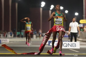 Pelari Ethiopia dominasi nomor Marathon Putra Doha 2019