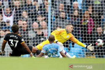 Man City dikejutkan Wolverhampton, kalah 0-2 di kandang sendiri