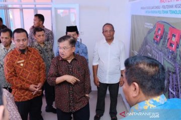 Wapres tinjau pengembangan rehabilitasi dan rekonstruksi Palu