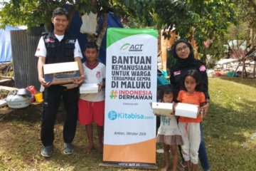 ACT terus bantu dapur umum dan layanan kesehatan korban gempa Ambon
