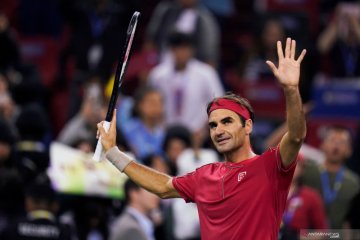 Shanghai Masters: Roger Federer melaju ke babak selanjutnya