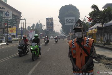 Diguyur hujan kualitas udara Jambi membaik