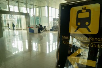 Cegah corona, Railink siapkan pembersih tangan di stasiun KA Bandara