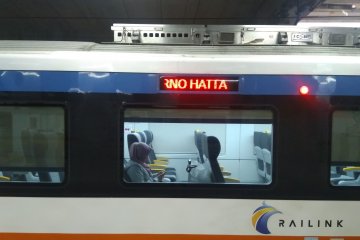 Pengguna sebut KA Bandara lebih cepat dan bebas macet