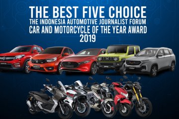Lima finalis mobil dan motor terbaik 2019