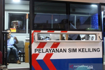 Layanan SIM Keliling di lima lokasi di Jakarta hari ini