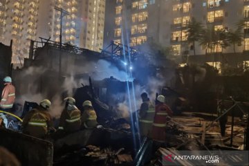 20 rumah di Cawang Atas terbakar akibat gas bocor