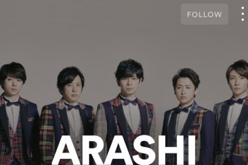 Tak hanya YouTube, Arashi juga buka kanal Spotify