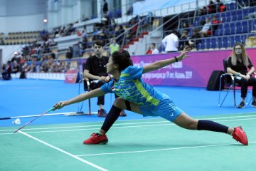 Dua tunggal putri melaju ke perempat final WJC 2019