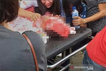 Bhabinkamtibmas Passo : Vincent meninggal tertimpa reruntuhan Ruko