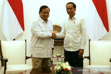 Prabowo tiba di Istana Merdeka disambut Mensesneg