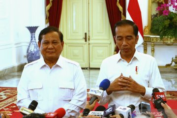 Jokowi dan Prabowo bahas stabilitas keamanan dan politik