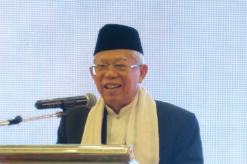 KH Ma'ruf Amin tegaskan tetap menjabat Ketua Umum MUI