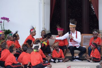 Presiden Jokowi penuhi janji ajak anak-anak Papua kunjungi Jakarta