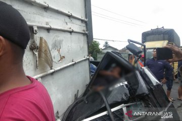 Kecelakaan beruntun terjadi di jalur Medan - Berastagi