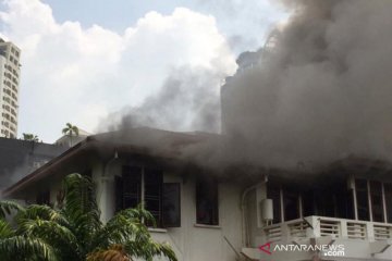 Wisma Indonesia di Bangkok terbakar