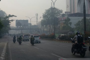 Asap kiriman, kualitas udara di Palembang kembali berbahaya