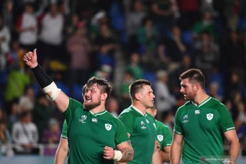 Irlandia kunci tiket perempat final setelah pecundangi Samoa