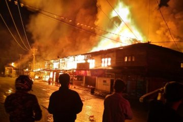 29 ruko terbakar di Sinabang Aceh