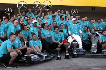 Mercedes kunci gelar juara Konstruktor F1 2019