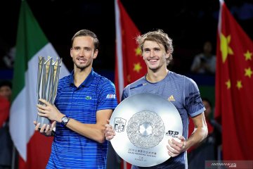 Duel dua petenis muda di final Shanghai Masters 2019