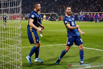 Bosnia jaga peluang lolos, Liechtenstein raih poin perdana