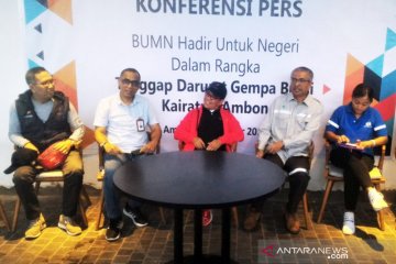 BUMN akan berpartisipasi dalam pemulihan pascagempa di Maluku